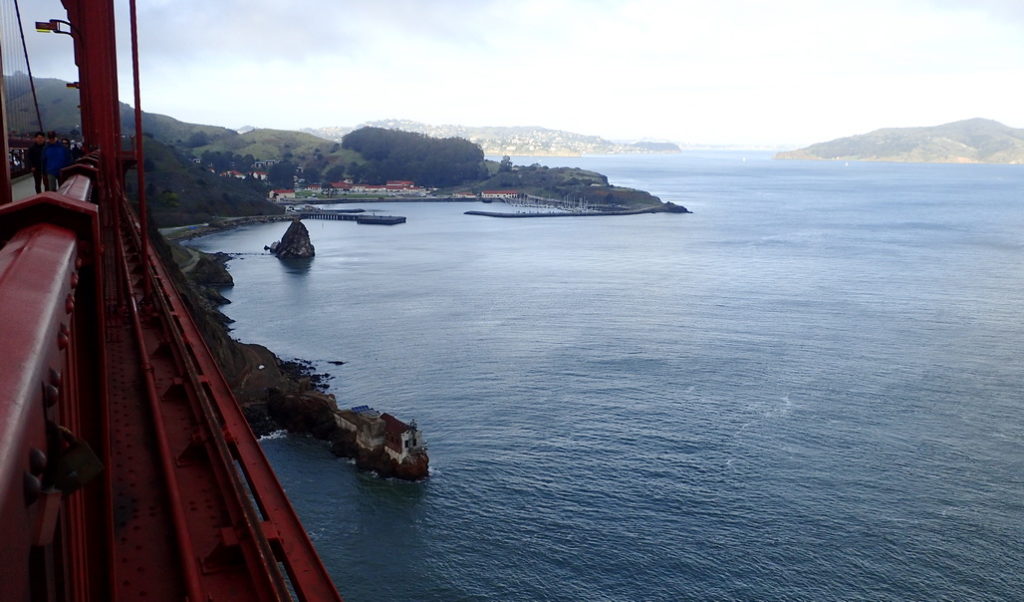 Walking Across the Golden Gate Bridge
