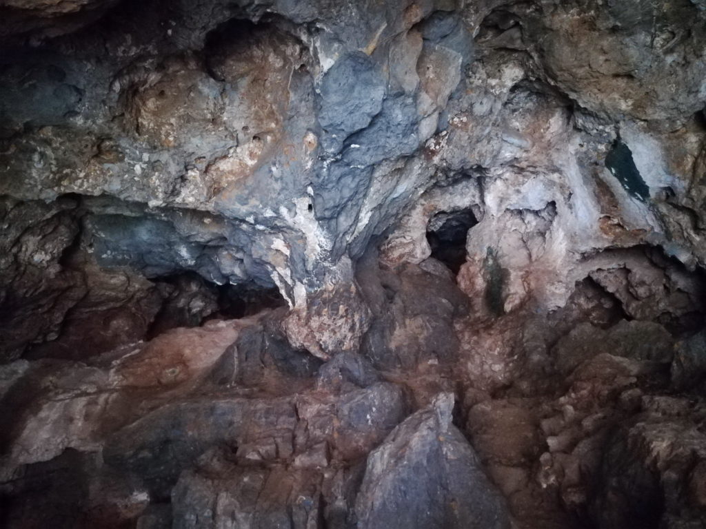 Lasithi, Kato Zakros- a Cave in the Wall of the Gorge of the Dead