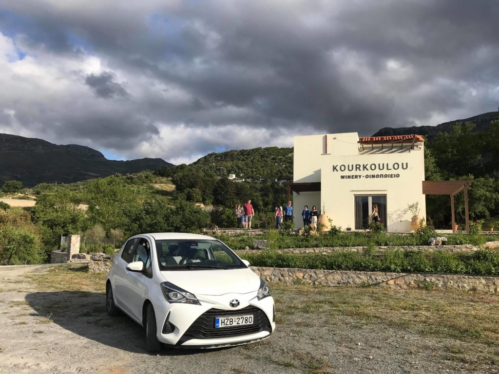 Driving in Crete