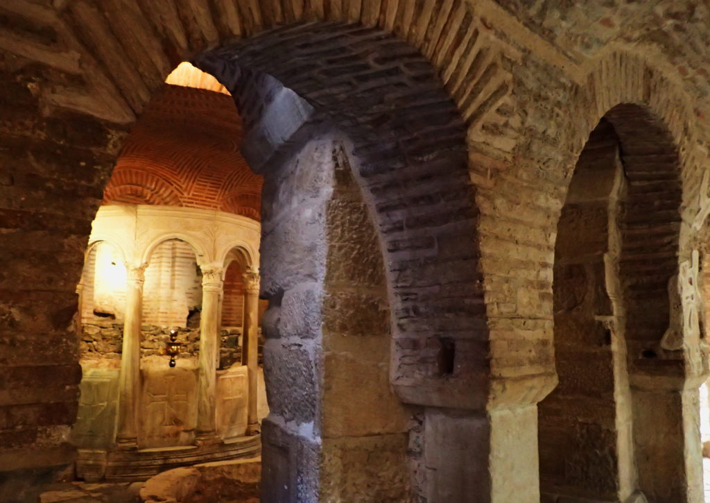 Churches in Thessaloniki-Agios Dimitrios- Fountain of Holy Myrrh