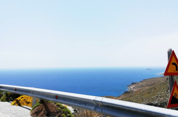 Driving in Crete