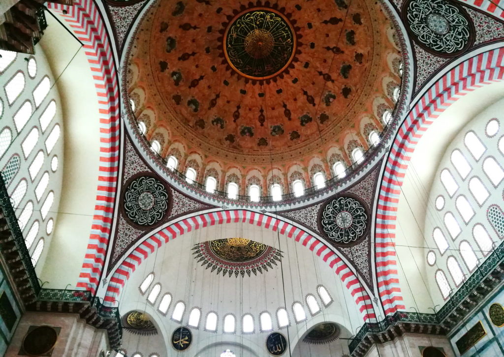 The Fossati Brothers' mid 19th-century restoration gave the Mimar Sinan designed Süleymaniye Mosque a Baroque dome