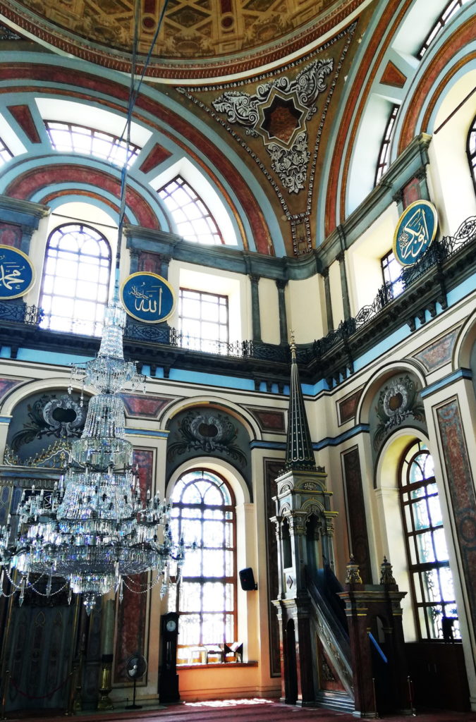 The Minbar of the Baroque-style Dolmabahçe Mosque