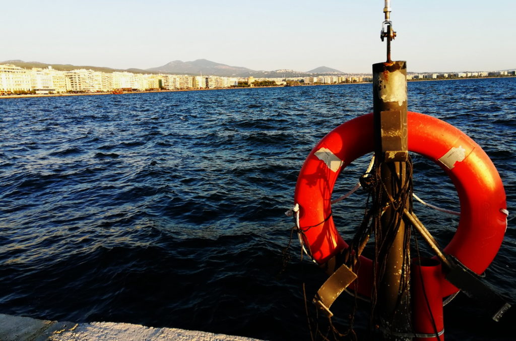 The Port of Thessaloniki on a Breezy Afternoon