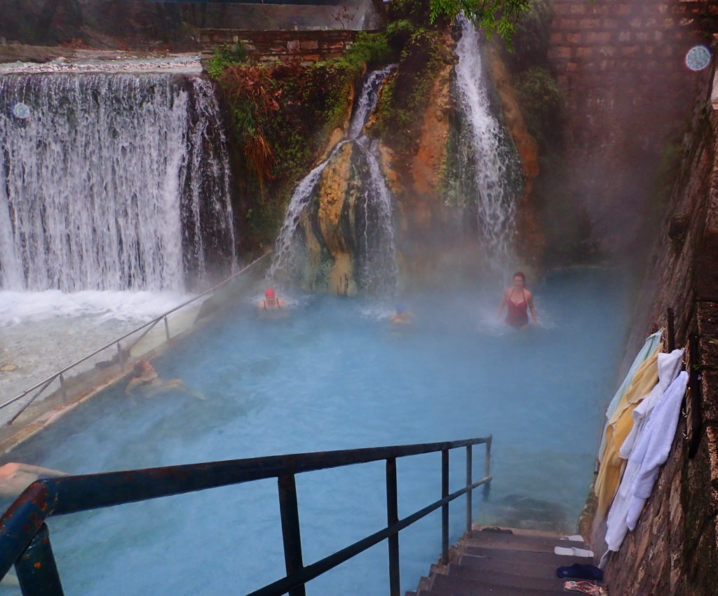 The warm springs of Pozar make a good day trip from Thessaloniki