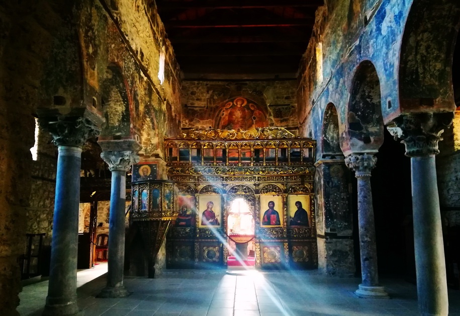 Edessa's Church of the Assumption of Virgin is one of the finest Palailogan Churches of Northern Greece