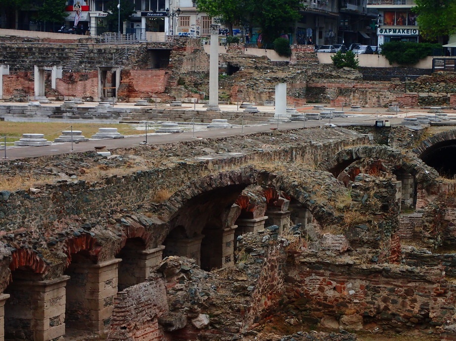 The Roman Agora is one of the top 10 historic sights in Thessaloniki