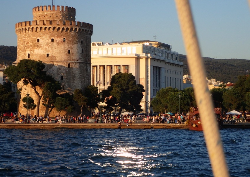 The White Tower is one of the top 10 historic sights in Thessaloniki