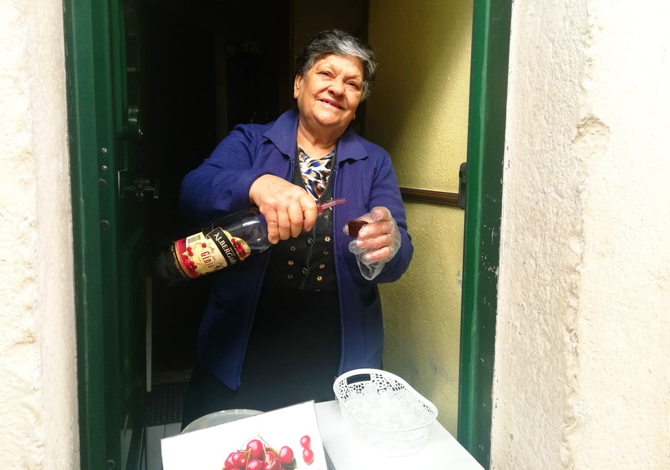 A Three Day Lisbon Itinerary - Drinking Ginja in Alfama