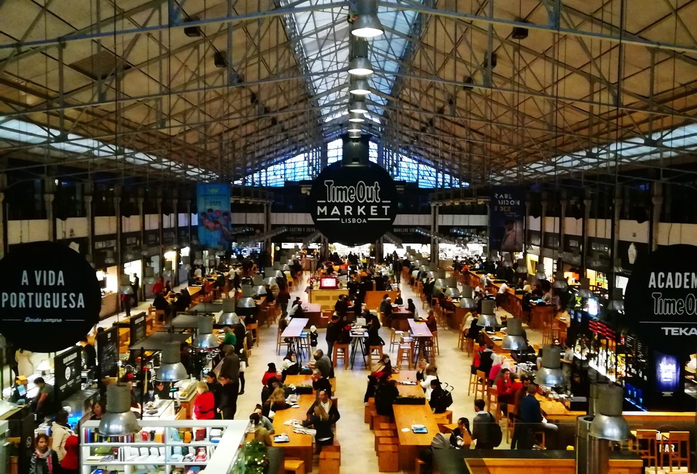 Time Out Market Lisbon - Mercado da Ribeiro Main Hall Mercado da Ribeira