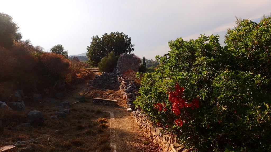 The Ruins of Ancient Assini at Tolo, Greece