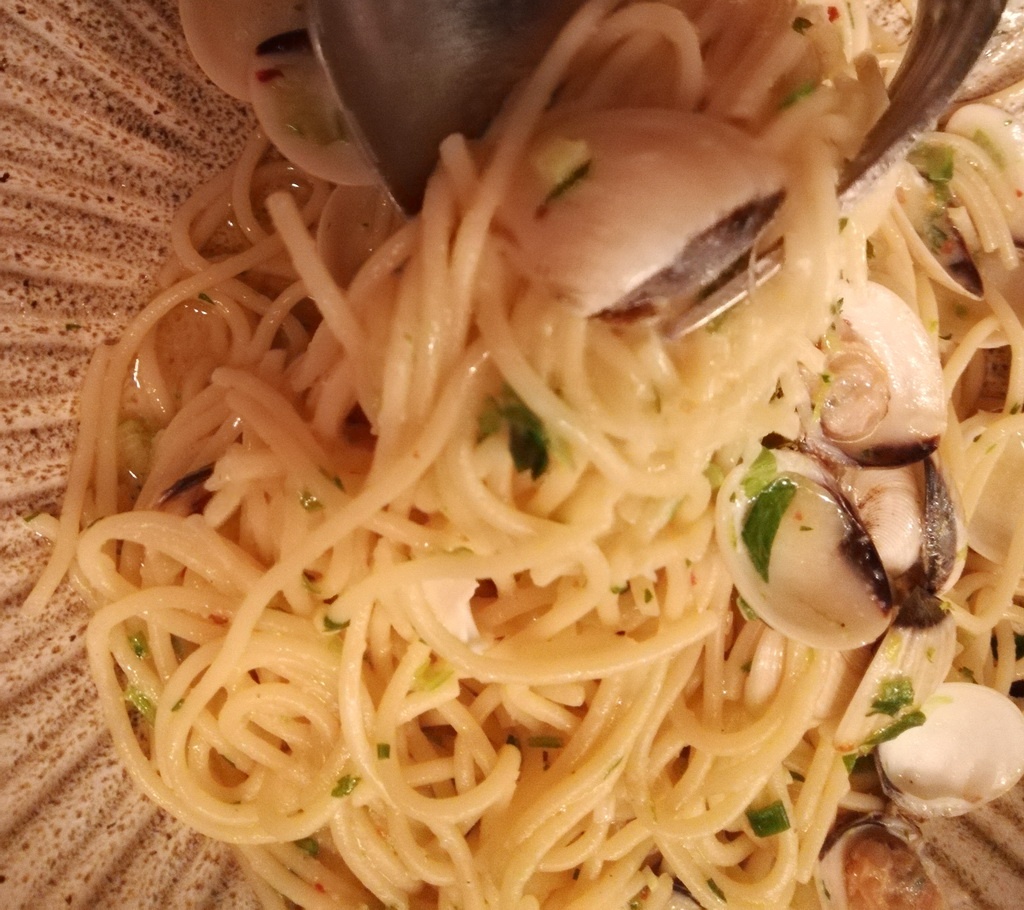 Spaghetti with Fresh Clams, Maria's - Best Restaurants in Tolo
