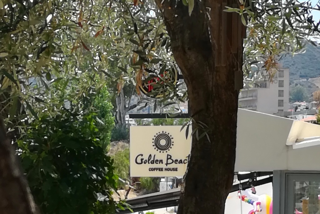 Amid the Olive Trees at Golden Beach, one of the best restaurants in Tolo