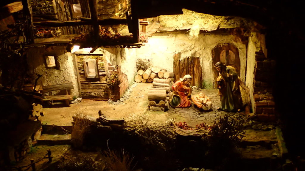 Winter in Baden Baden - a Nativity scene