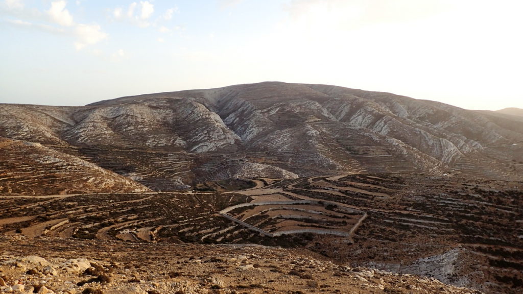 Drystone walls sculpt the landscape of Kasos