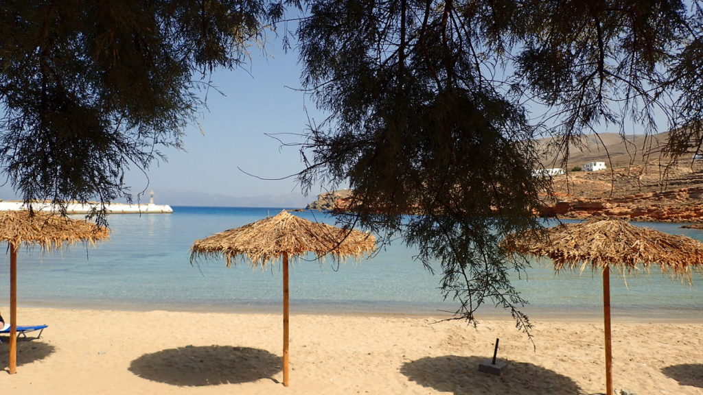 Emboriou Beach in Fri, Kasos