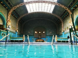 The Thermal Pools of the Art Nouveau Gellért Baths ona 2 or 3 day Budapest itinerary