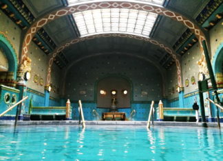 The Thermal Pools of the Art Nouveau Gellért Baths ona 2 or 3 day Budapest itinerary