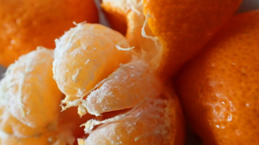 Mandarines from Chios for Mandarine Marmalade