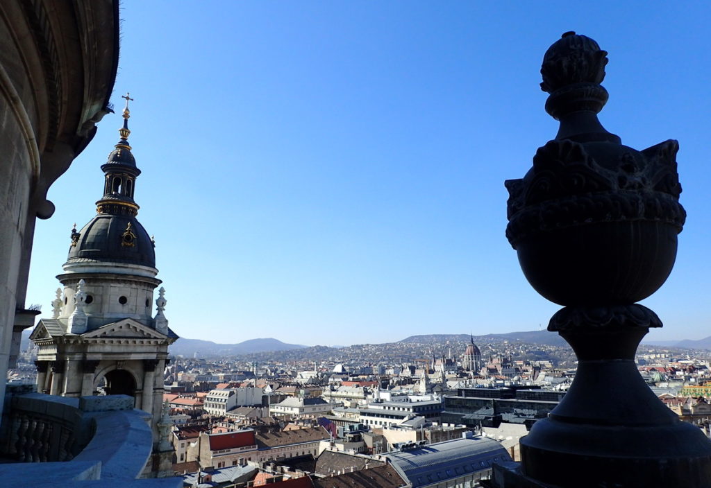 The View from St. Stephen's - [art of a 2 or 3 Days in Budapest itinerary