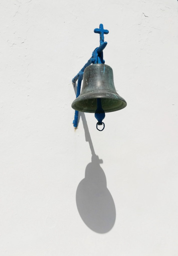 Bell at a mountain chapel