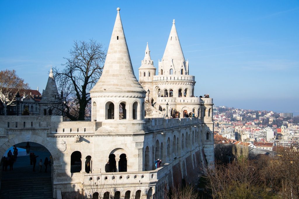 The Neo-Romanesque Fisherman's Bastion is a Dramatic Lookout Point over the Danube