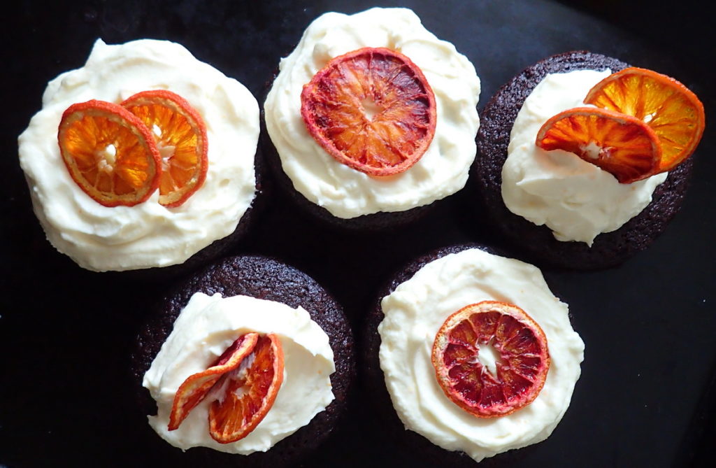 Orange Chocolate Cupcakes